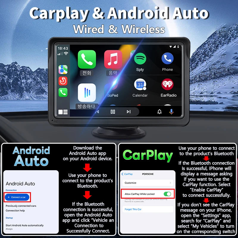 Android Auto/Apple Carplay